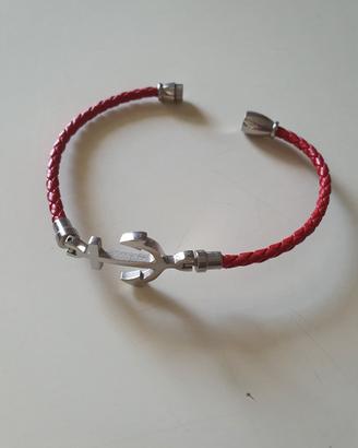 bracciali ragazzo corda e acciaio