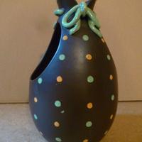 Rometti anni '50-Uovo pasquale in ceramica