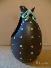 Rometti anni '50-Uovo pasquale in ceramica