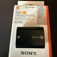 Batteria  NP-FZ100 + Patona Carica batteria