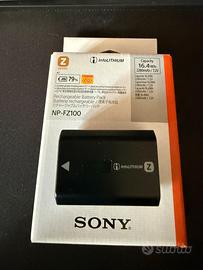 Batteria  NP-FZ100 + Patona Carica batteria