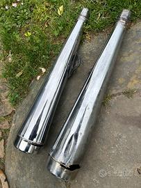 marmitte SANKE silenziatori originali Honda cx500