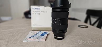 Tamron 35-150mm f 2-2.8 sony in garanzia