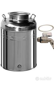 tanica acciaio inox 50 lt.