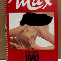 Calendar 12 modelle di Max anno 1992