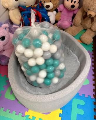 Cesta con palline