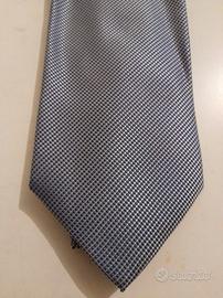 Cravatta vintage di seta italiana lilla