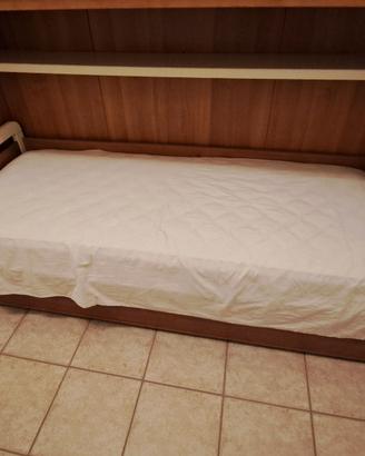 Letto singolo / matrimoniale a cassetto