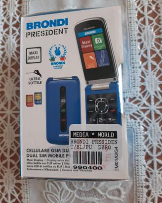 Cellulare Brondi President nuovo