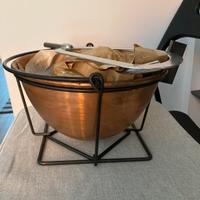 Pentola in rame automatica x polenta