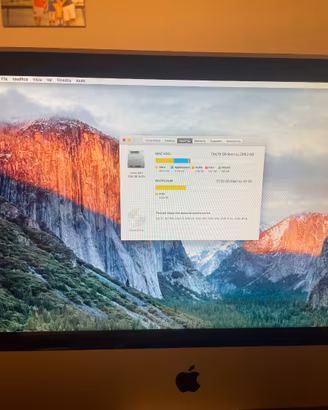 iMac 20" 2007 6gb - SSD 256 GB - El Captain - Win7