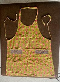 Grembiule con pettorina vintage sartoriale
