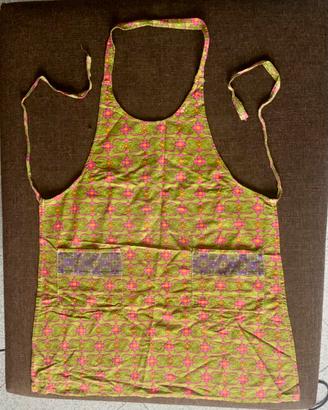 Grembiule con pettorina vintage sartoriale