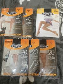 Calze  Pompea No Stress tg XL  8 - 20 - 40 den