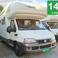 CAMPER MOBILVETTA DUCATO MANSARDATO 7 POSTI DOPPIA