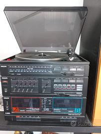Stereo PHILIPS anni ‘90 con due casse acustiche ++