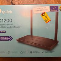 TP-Link Archer VR400 AC1200 VDSL/ADSL Modem Router