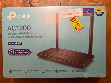 TP-Link Archer VR400 AC1200 VDSL/ADSL Modem Router