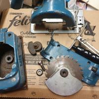 accessori trapano black & decker blu vintage