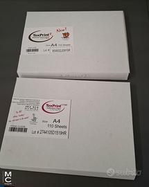 Material stock stampa sublimatica