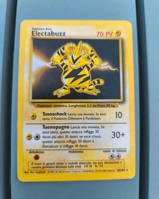 Electabuzz 20/102 Set Base ITA (Wizards 1999)