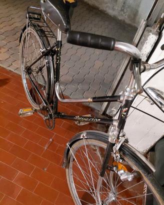 Bicicletta con luci