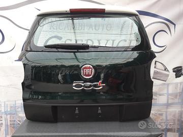 Portello Baule Cofano Posteriore Fiat 500L Verde