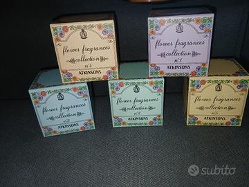 Set 5 Mignon profumo Vintage Atkinsons-Flower 