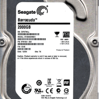 1x HDD Seagate Barracuda ST2000DM001 da 2TB