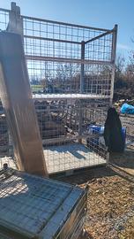 cassone in ferro zincato