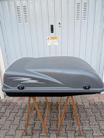 Box auto baule da tetto G3 CARGO 4 350 Lt. grigio