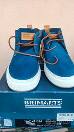 Scarpe uomo NUOVE della BRIMARTS n.40 colore NAVY