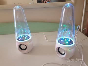 Casse con acqua e luci colorate Lightshow mTech