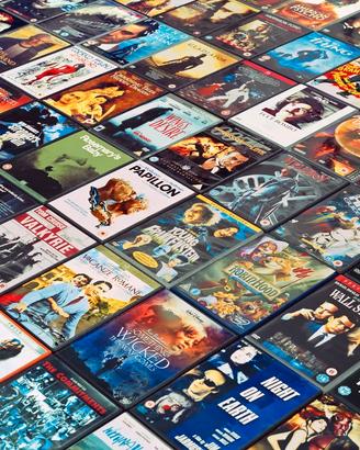 circa 300 film in DVD, in Inglese, a €1 l'uno