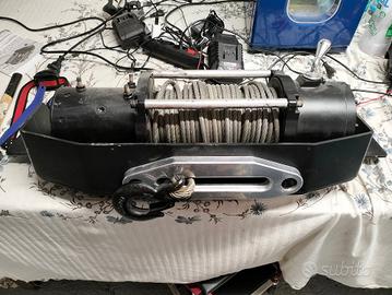 Argano winch verricello 12v per auto
