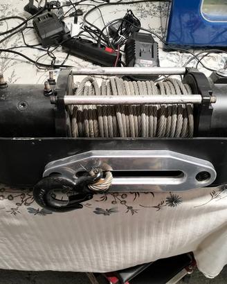 Argano winch verricello 12v per auto