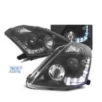 FARI DIURNI NISSAN 350Z 03-05 NERI ADATTABILI XENO