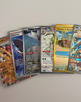 6 carte speciali pokemon