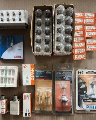 Lotto 100  Lampadine 12 Volt per Auto Vintage