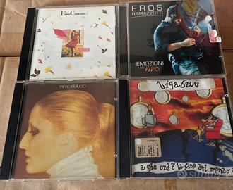 4 cd musicali anni 80 e 90 da collezione nuovi