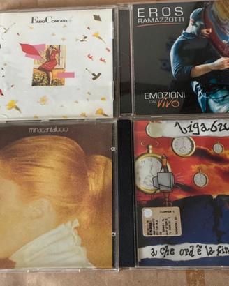 4 cd musicali anni 80 e 90 da collezione nuovi