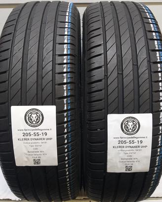 2 GOMME 205 55 19 KLEBER A54181