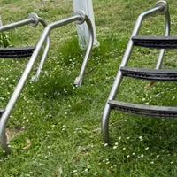 Scalette piscina acciaio inox