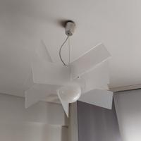 lampadario emporium kartika bianco con lampada