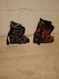 sci completi dj attacchi e scarponi