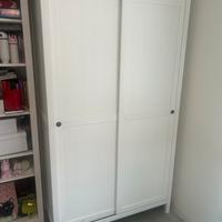 Armadio Bianco con Ante Scorrevoli 196x120