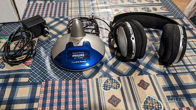 cuffie Philips wireless FM onde radio