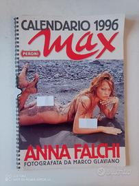 Calendario MAX 1996 Anna Falchi 