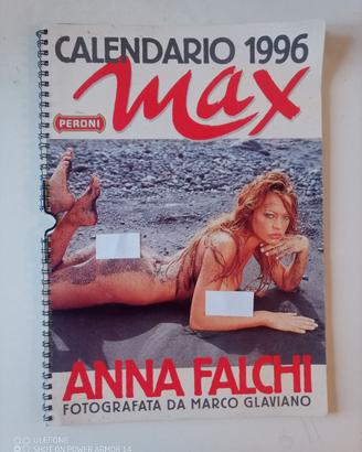Calendario MAX 1996 Anna Falchi 
