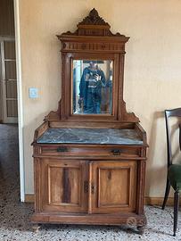 Comó con piano in marmo